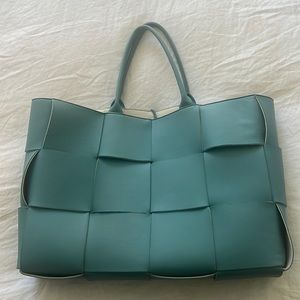 Bottega Veneta large Arco tote - teal